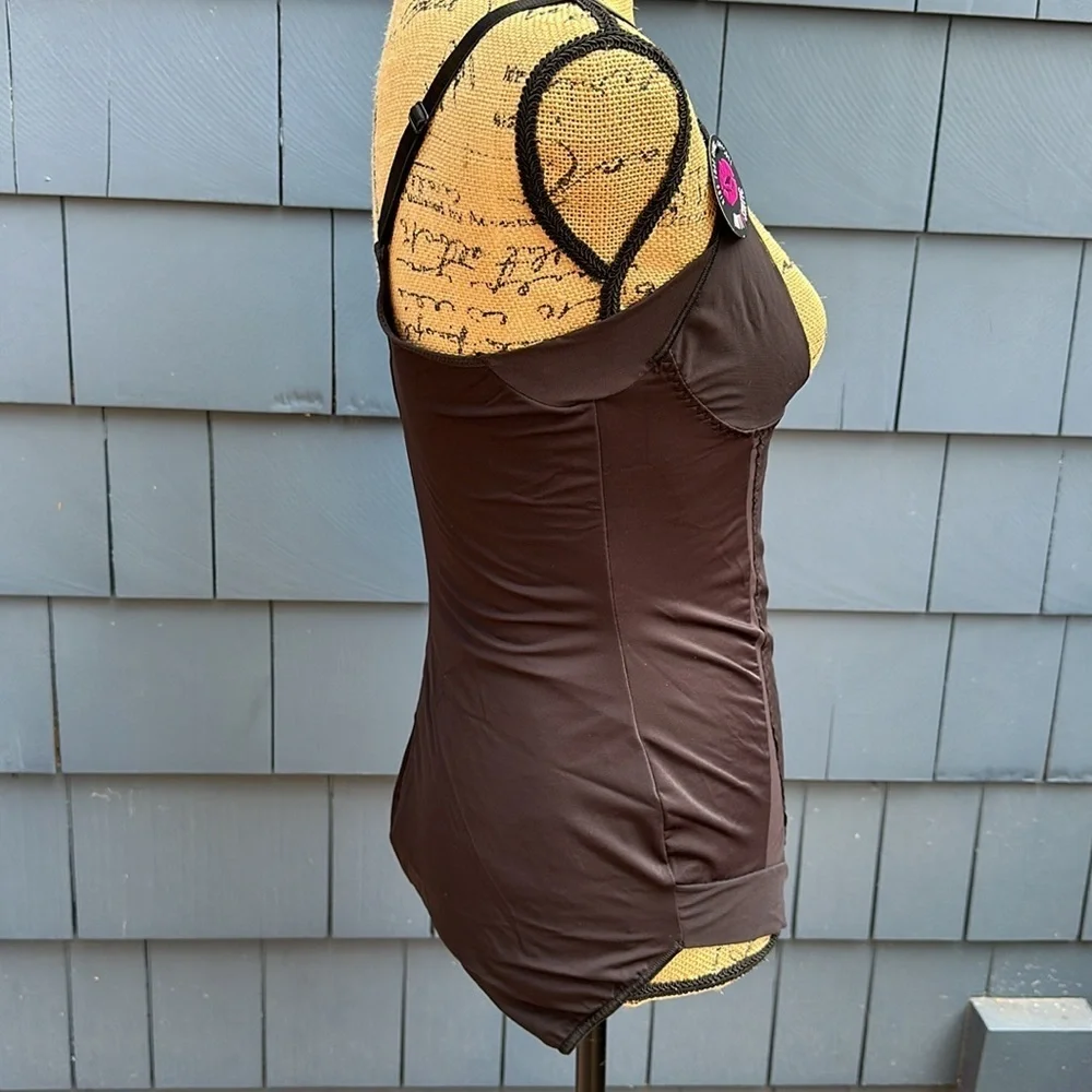 🖤🖤🖤 Maiden form, black,shaper NWT bodice XL stretch